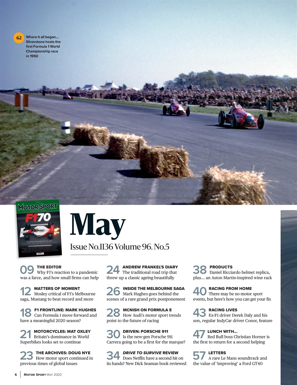 Motor Sport Magazine Preview Pages