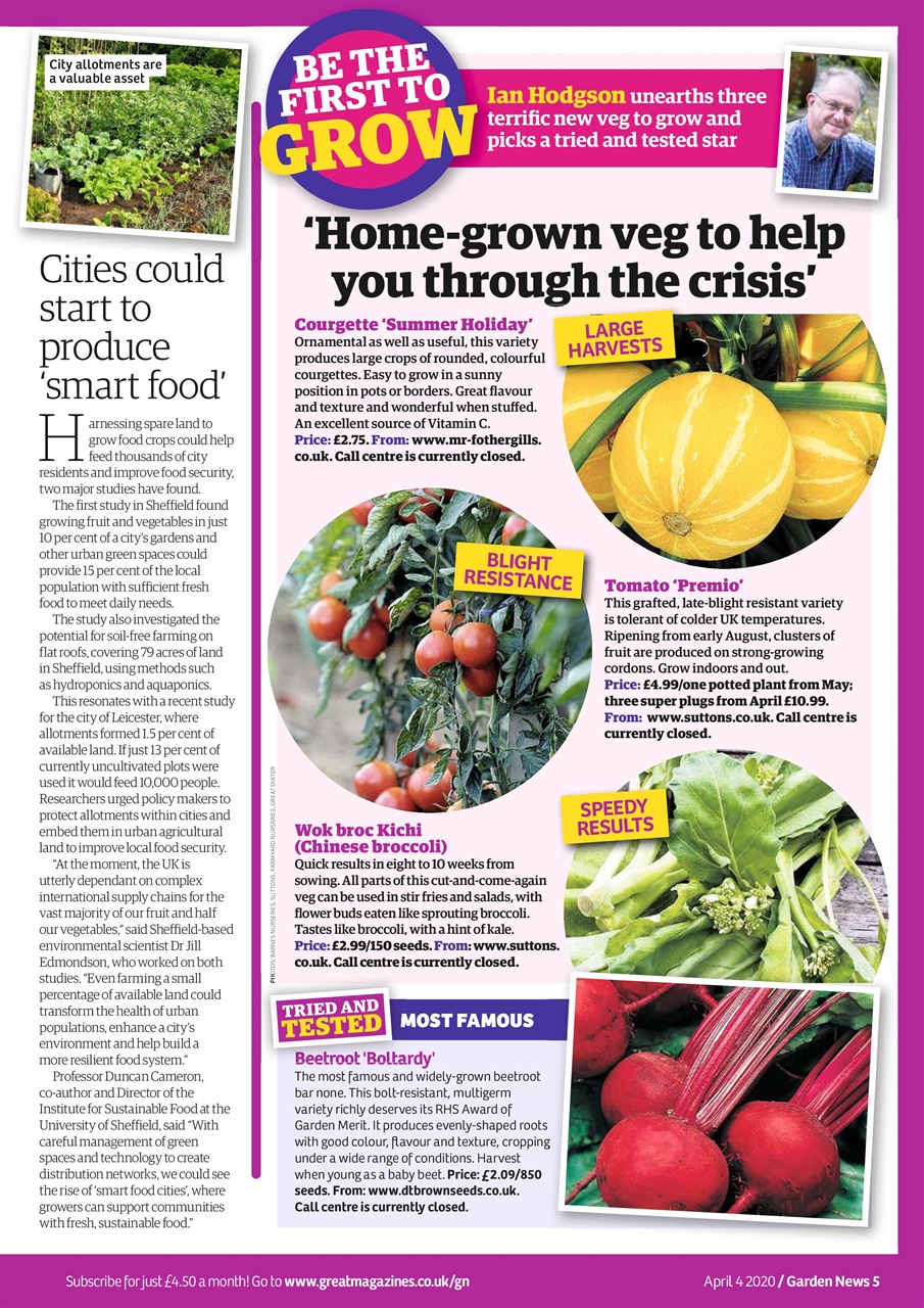 Garden News Preview Pages