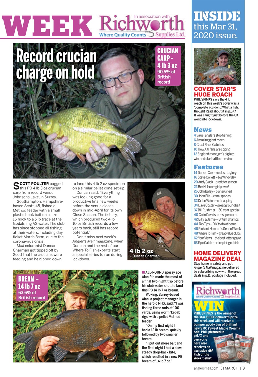 Anglers Mail Preview Pages