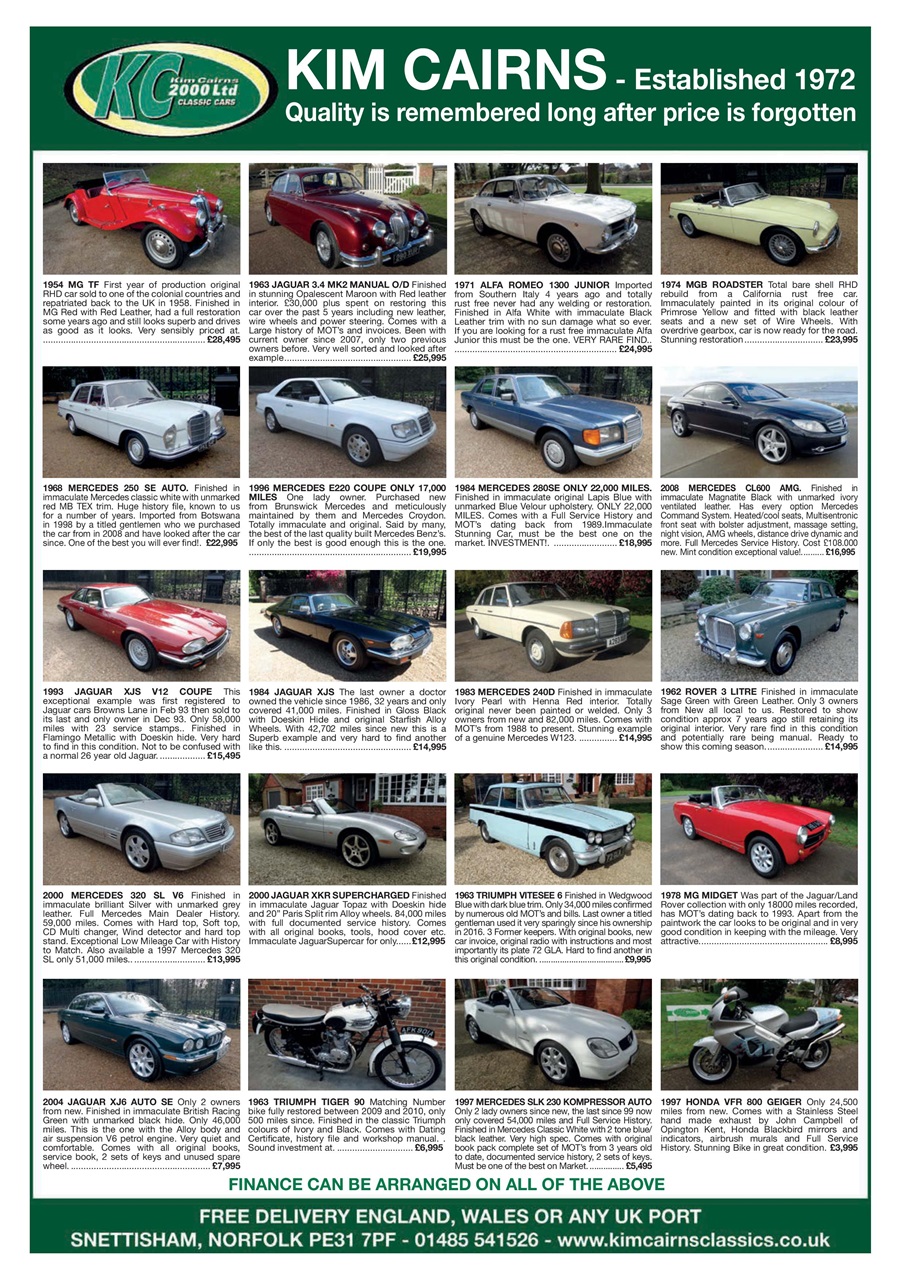 Classic Car Mart Preview Pages