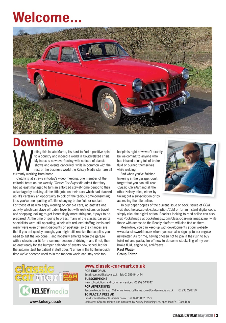 Classic Car Mart Preview Pages