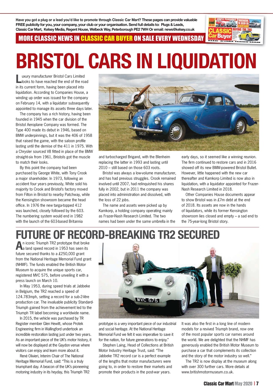 Classic Car Mart Preview Pages