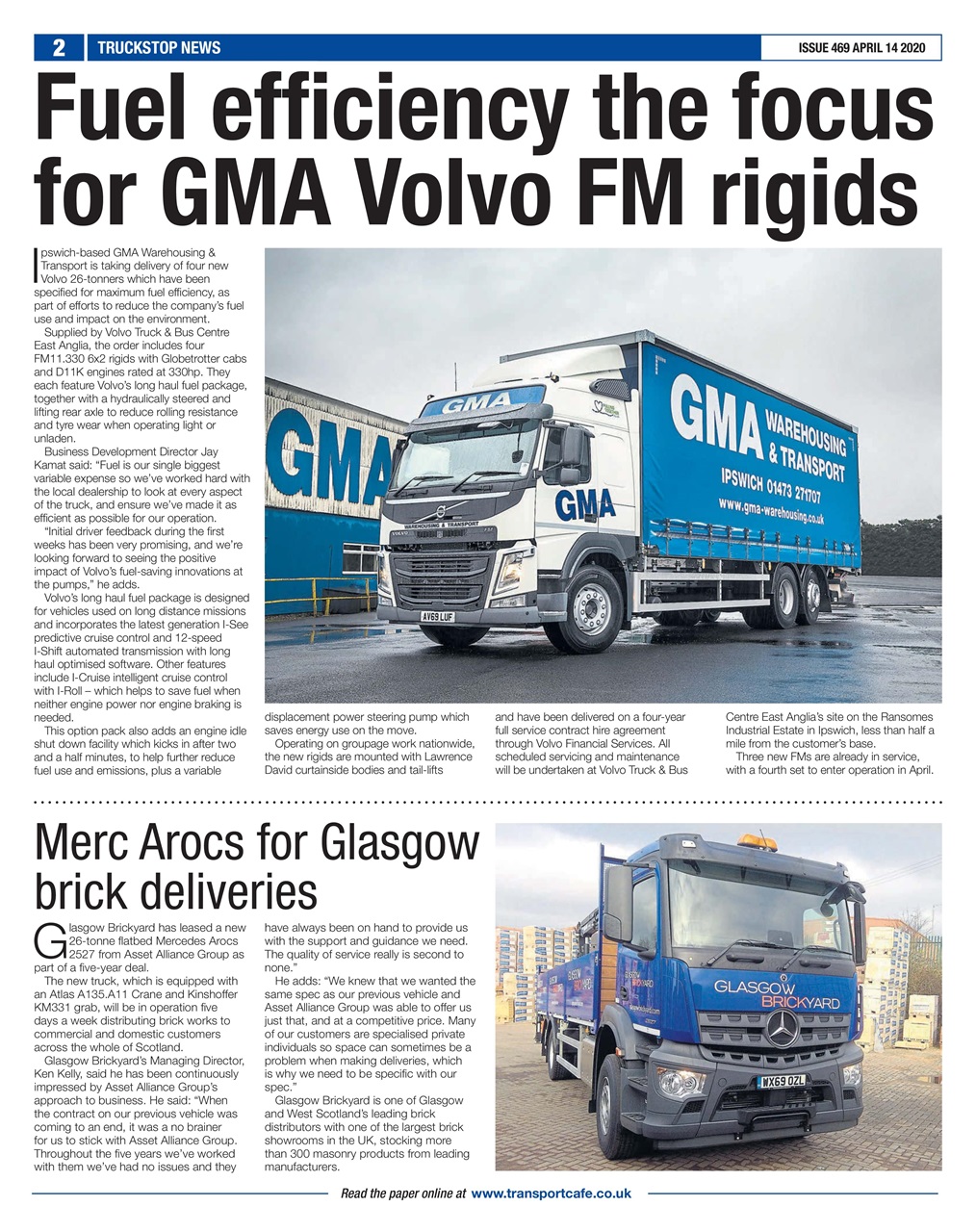 Truckstop News Preview Pages