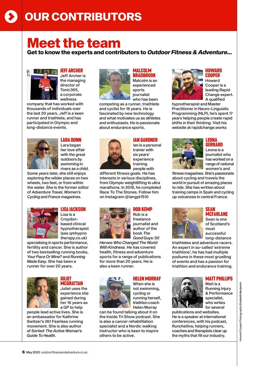 Outdoor Fitness & Adventure Preview Pages