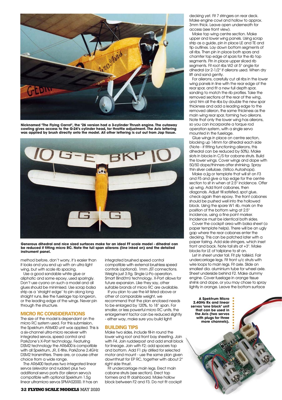 Flying Scale Models Preview Pages