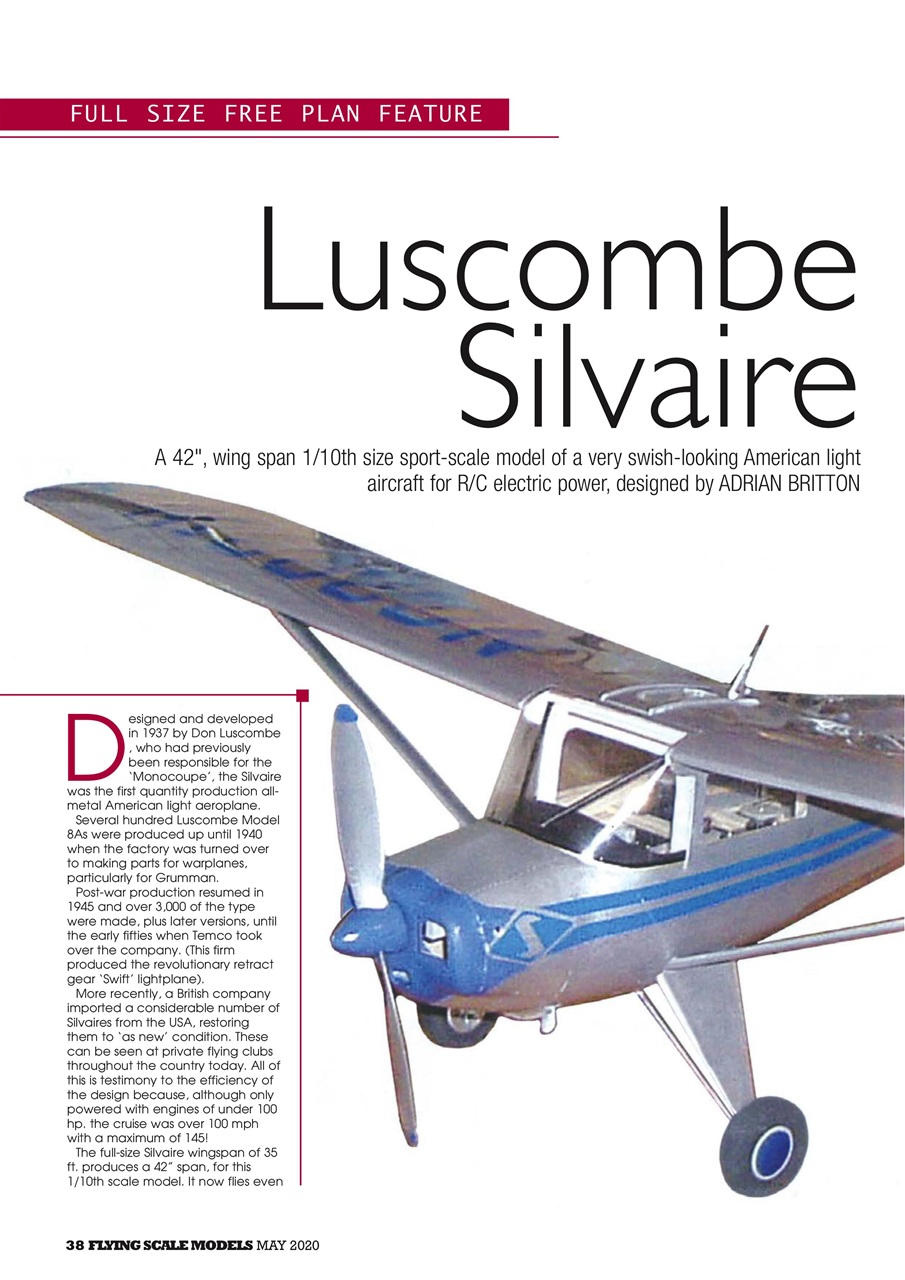 Flying Scale Models Preview Pages