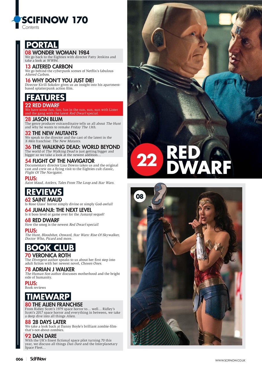 SciFiNow Preview Pages