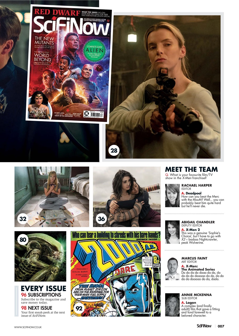 SciFiNow Preview Pages