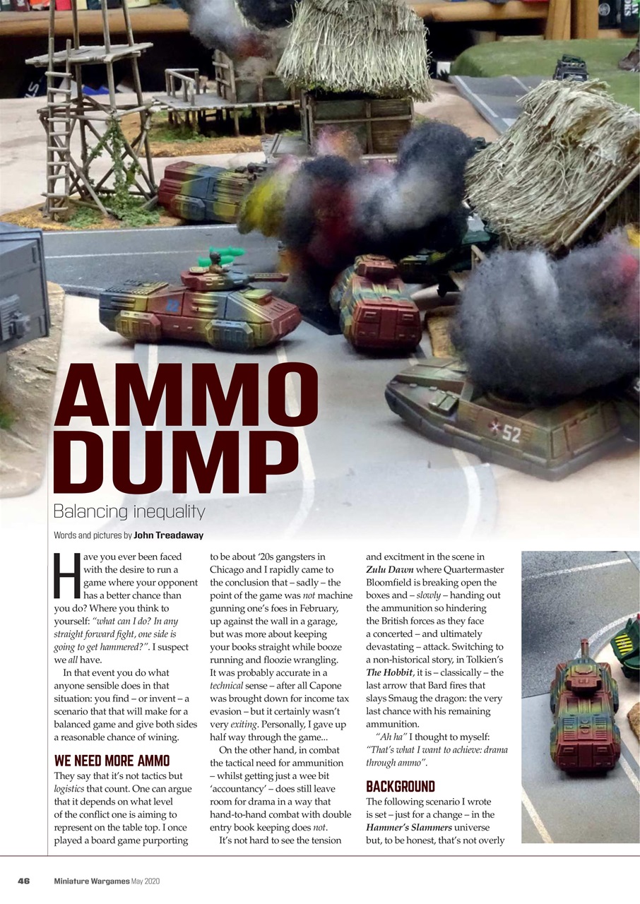 Miniature Wargames Preview Pages