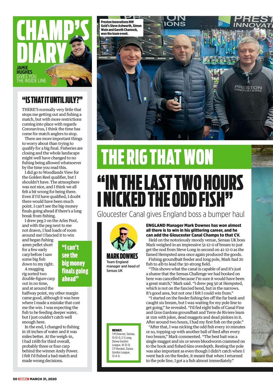 Angling Times Preview Pages