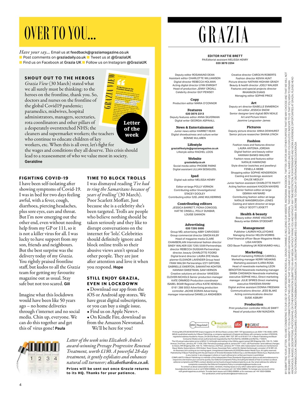 Grazia Preview Pages