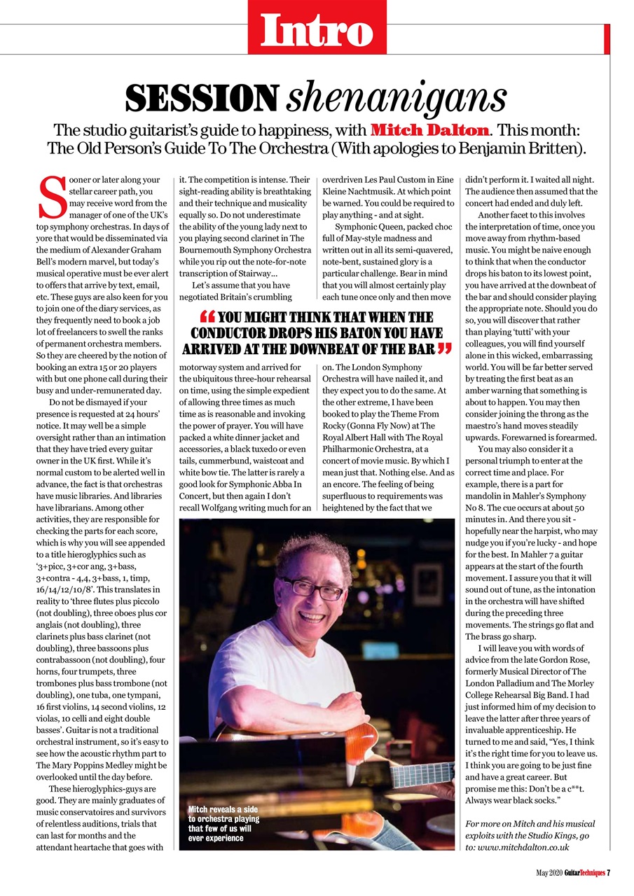 Guitar Techniques Preview Pages