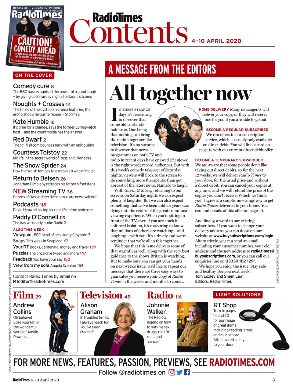 Radio Times Preview Pages