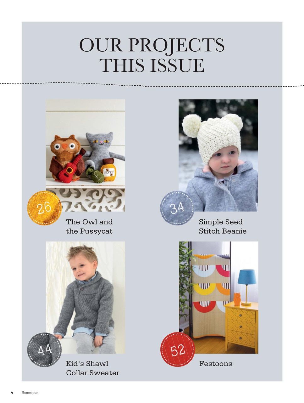 Homespun Preview Pages