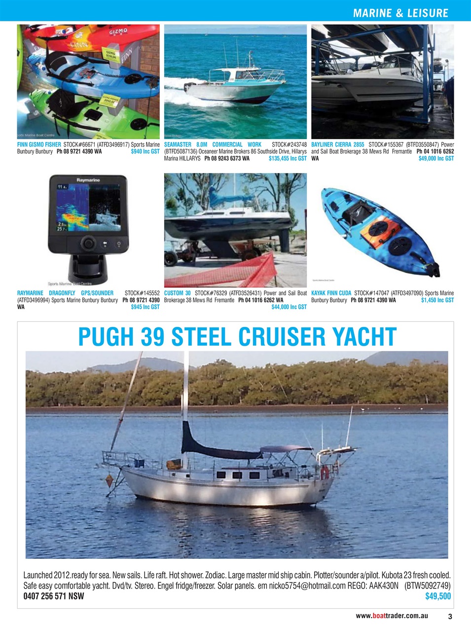 Boat Trader Australia Preview Pages