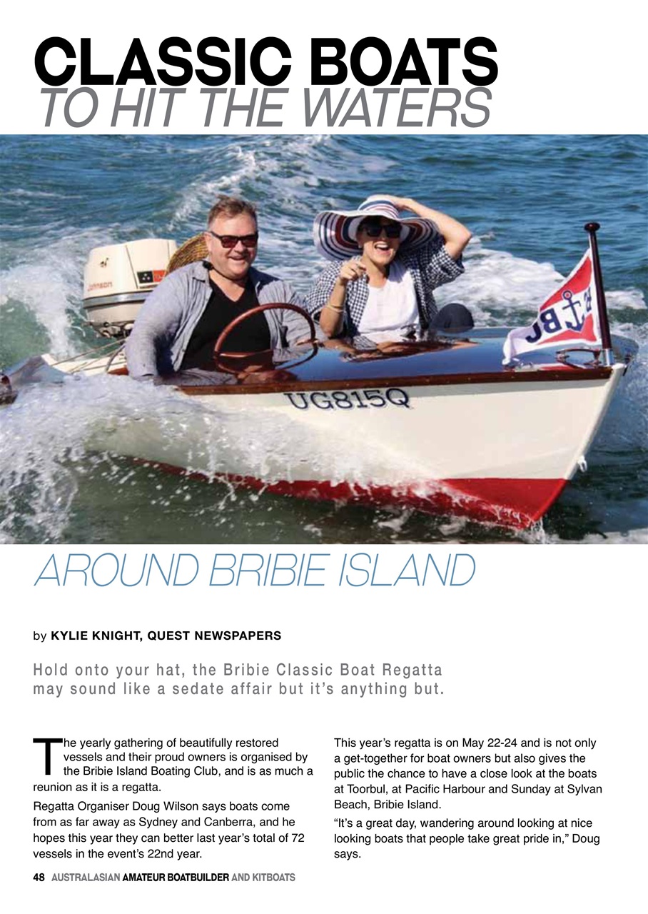 Australian Amateur Boat Builder Preview Pages