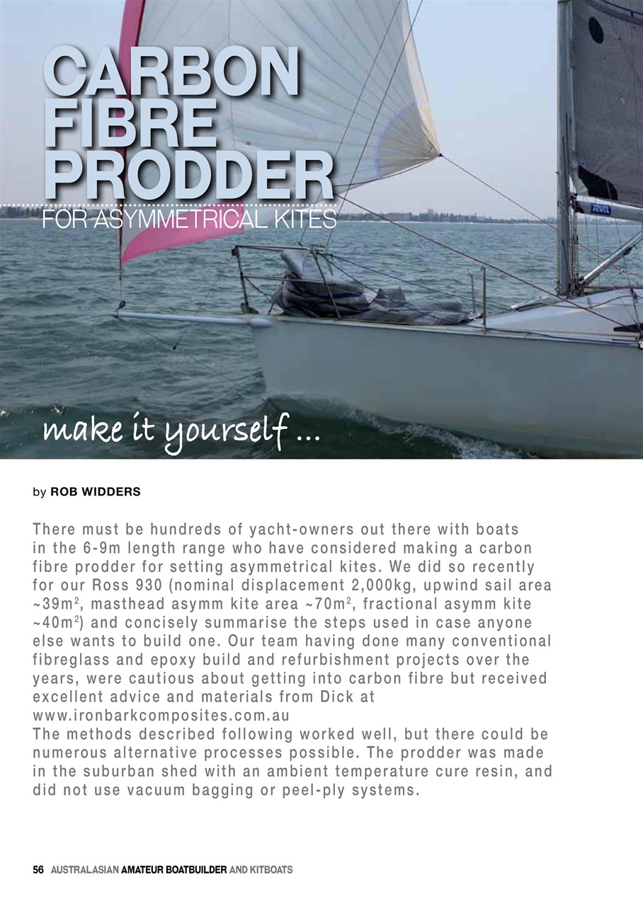 Australian Amateur Boat Builder Preview Pages