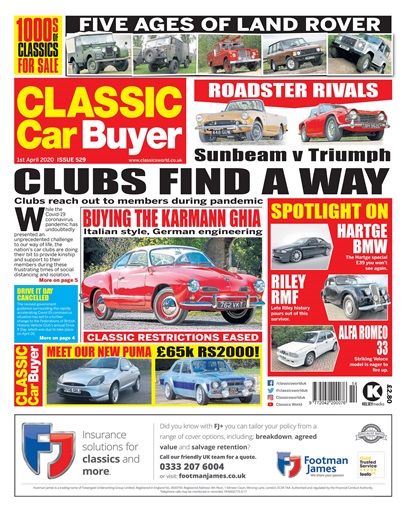 Classic Car Buyer issue 