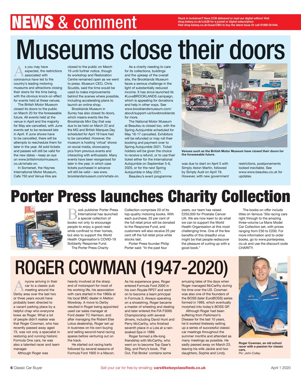 Classic Car Buyer Preview Pages