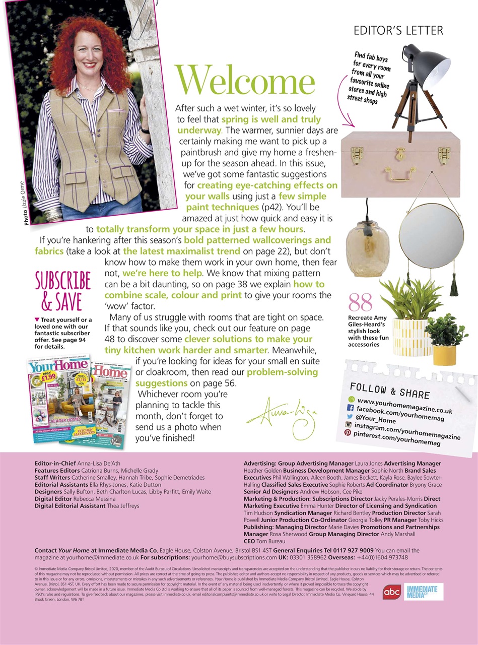 Your Home Magazine Preview Pages