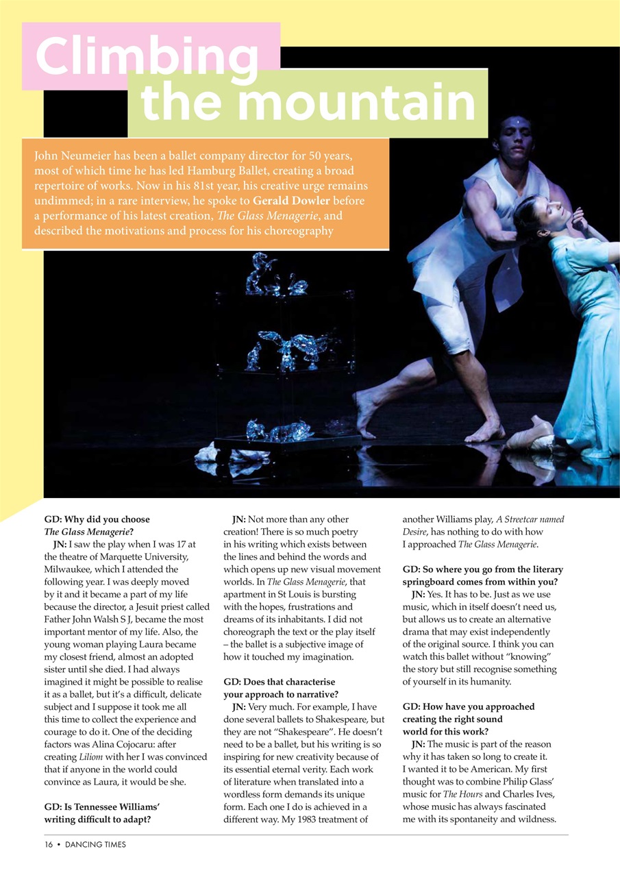 Dancing Times Preview Pages