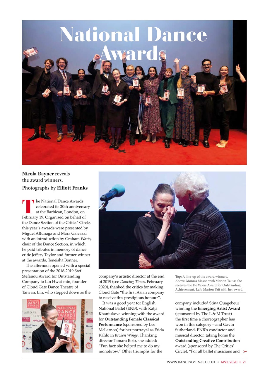 Dancing Times Preview Pages