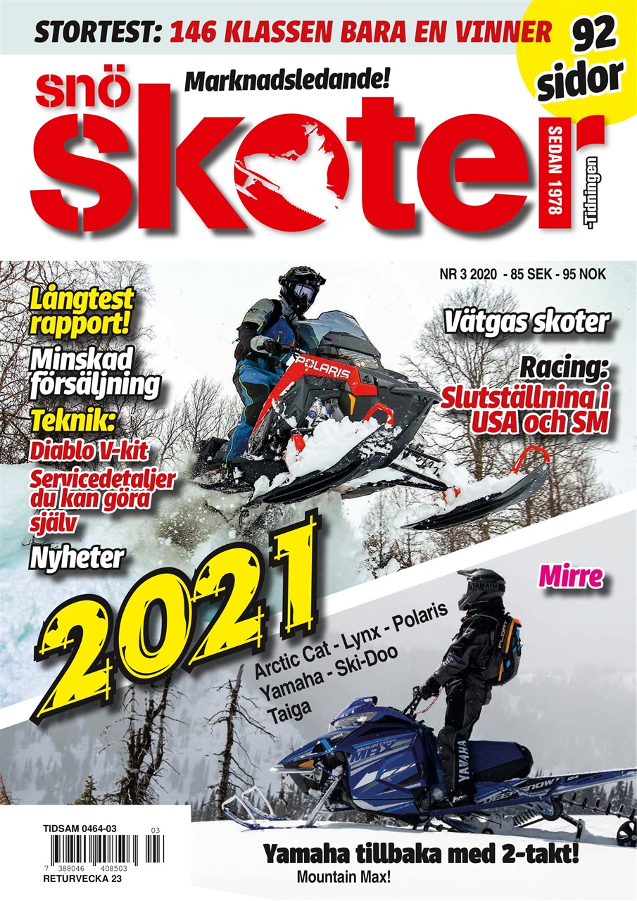 Tidningen Snöskoter Preview Pages