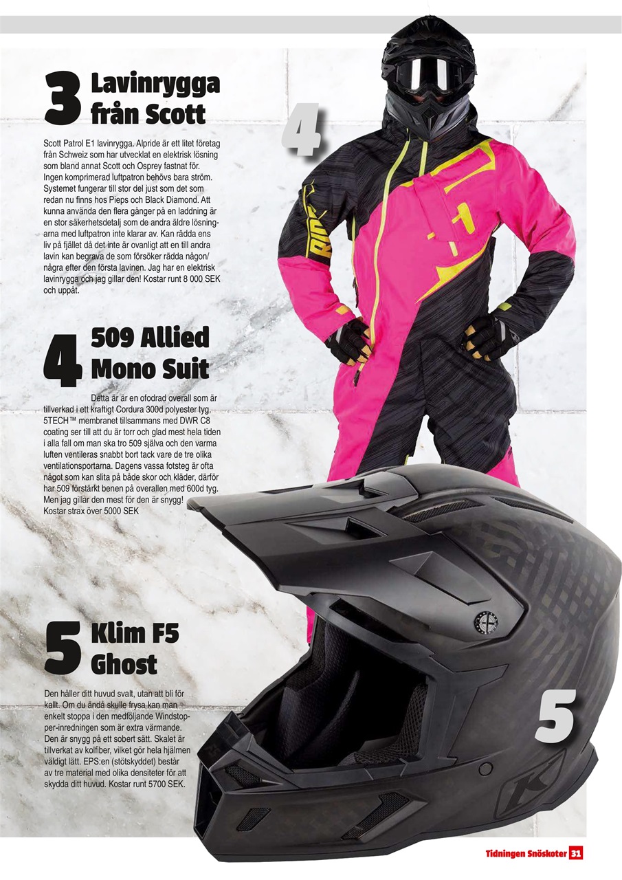 Tidningen Snöskoter Preview Pages