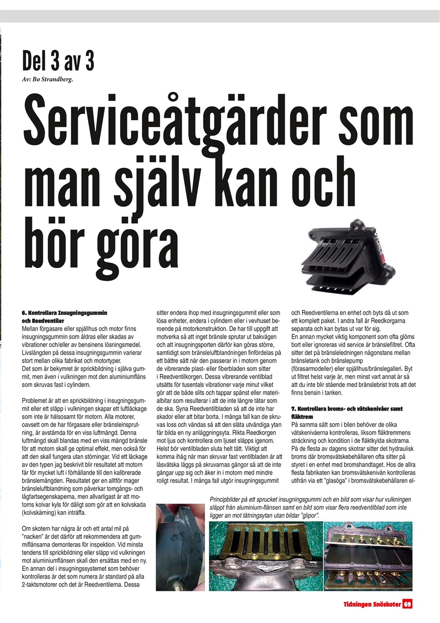 Tidningen Snöskoter Preview Pages