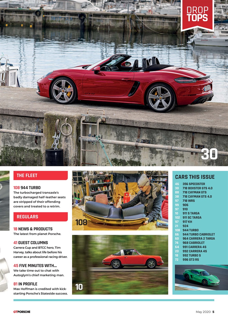 GT Porsche Preview Pages