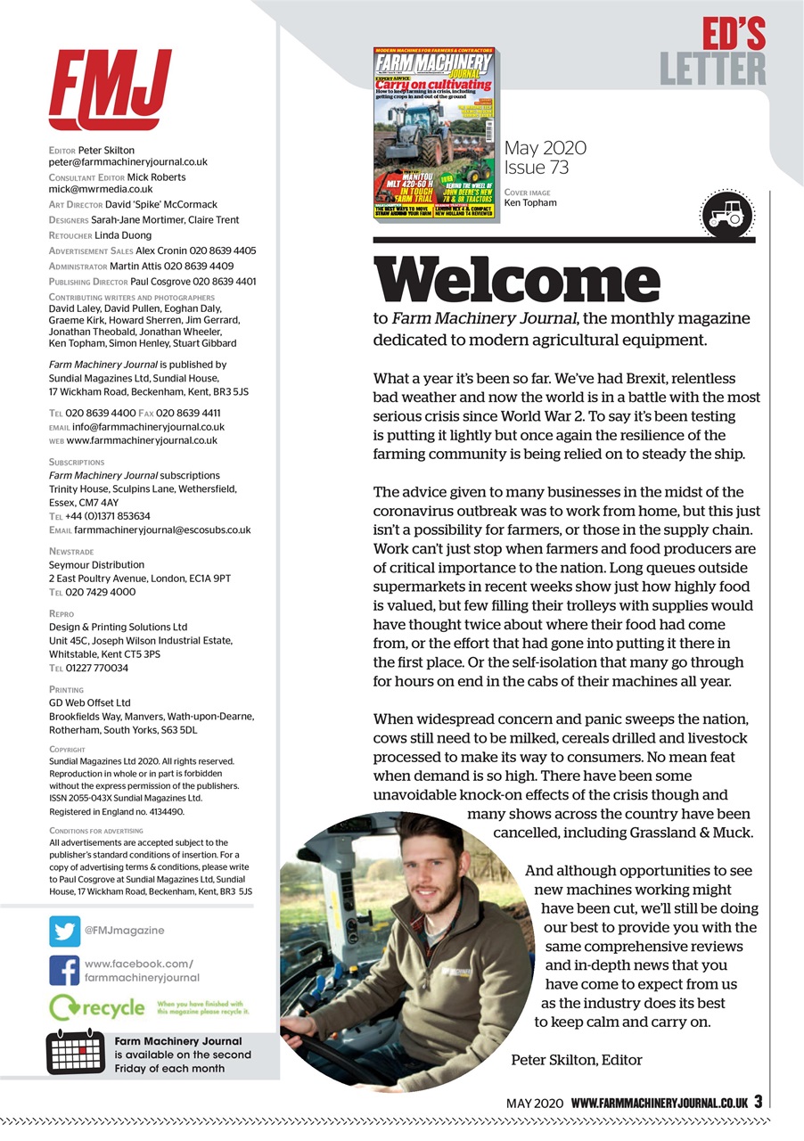 Farm Machinery Journal Preview Pages