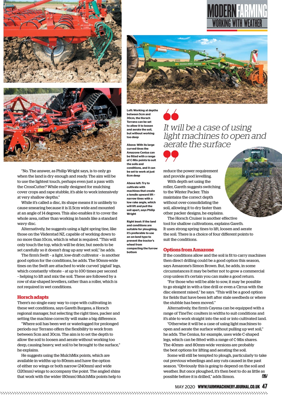 Farm Machinery Journal Preview Pages