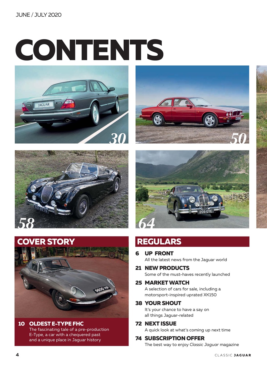 Classic Jaguar Preview Pages