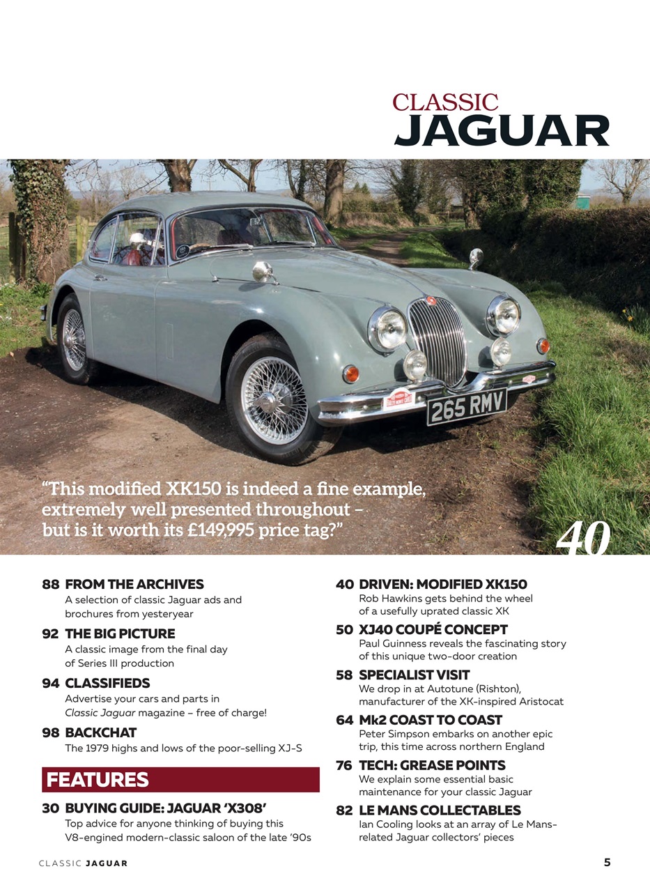 Classic Jaguar Preview Pages