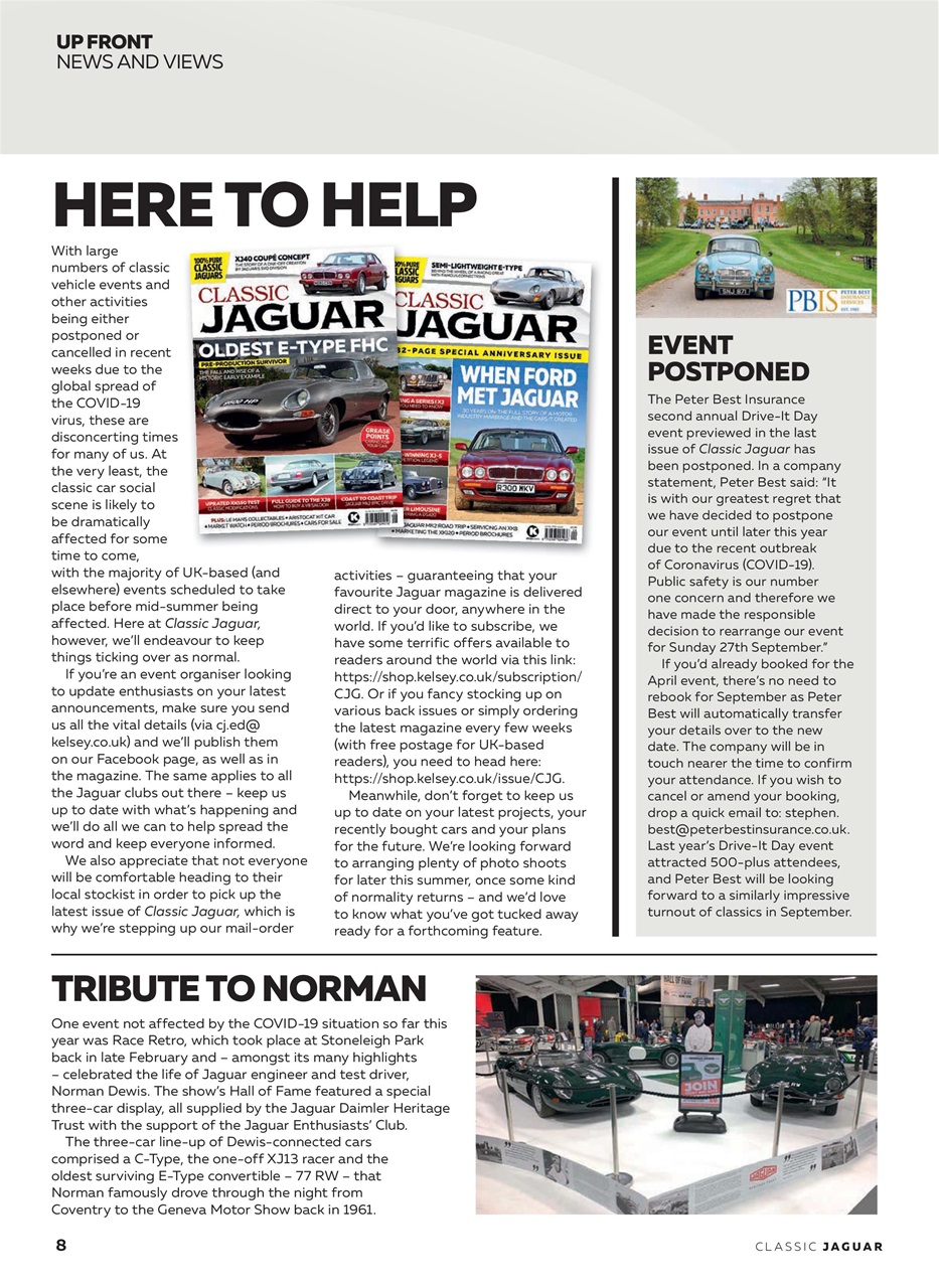 Classic Jaguar Preview Pages