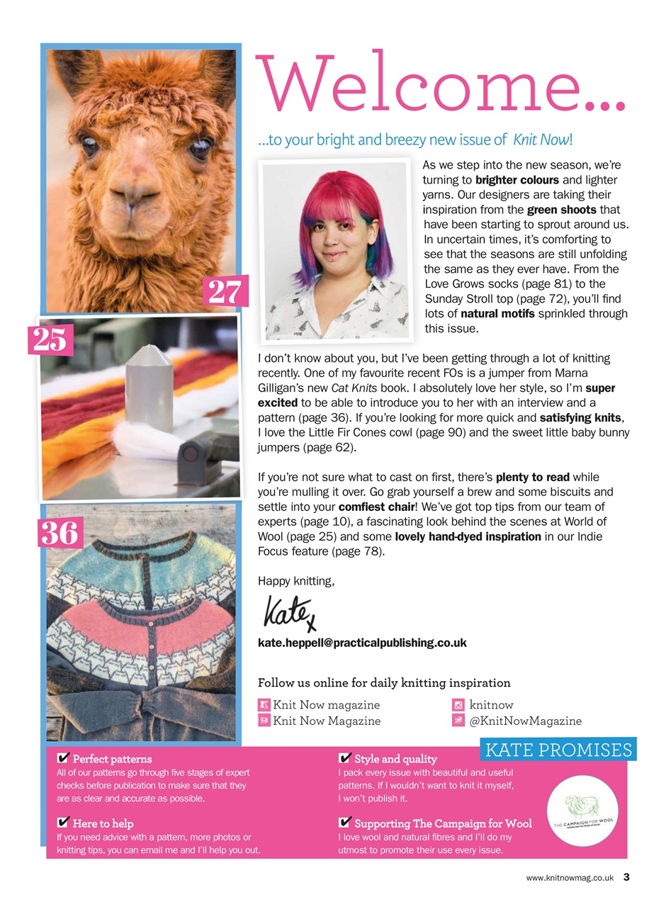 Knit Now Preview Pages