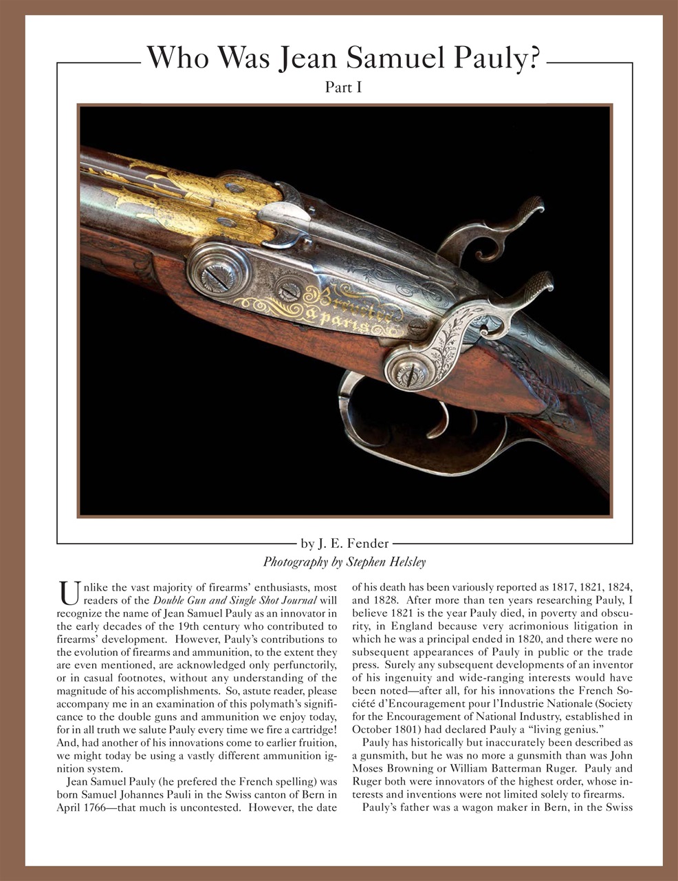 Double Gun Journal Preview Pages