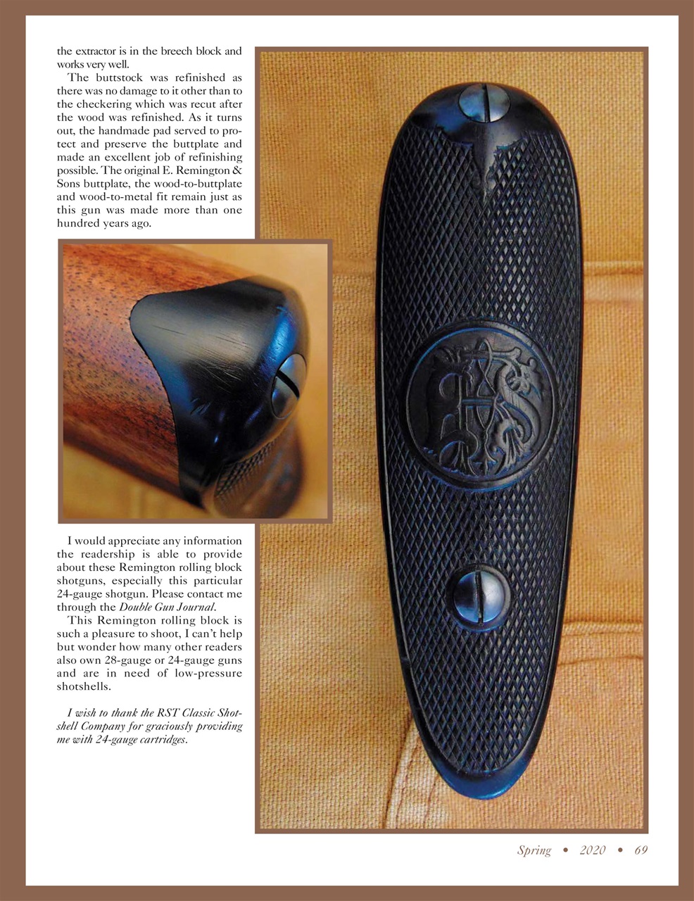 Double Gun Journal Preview Pages