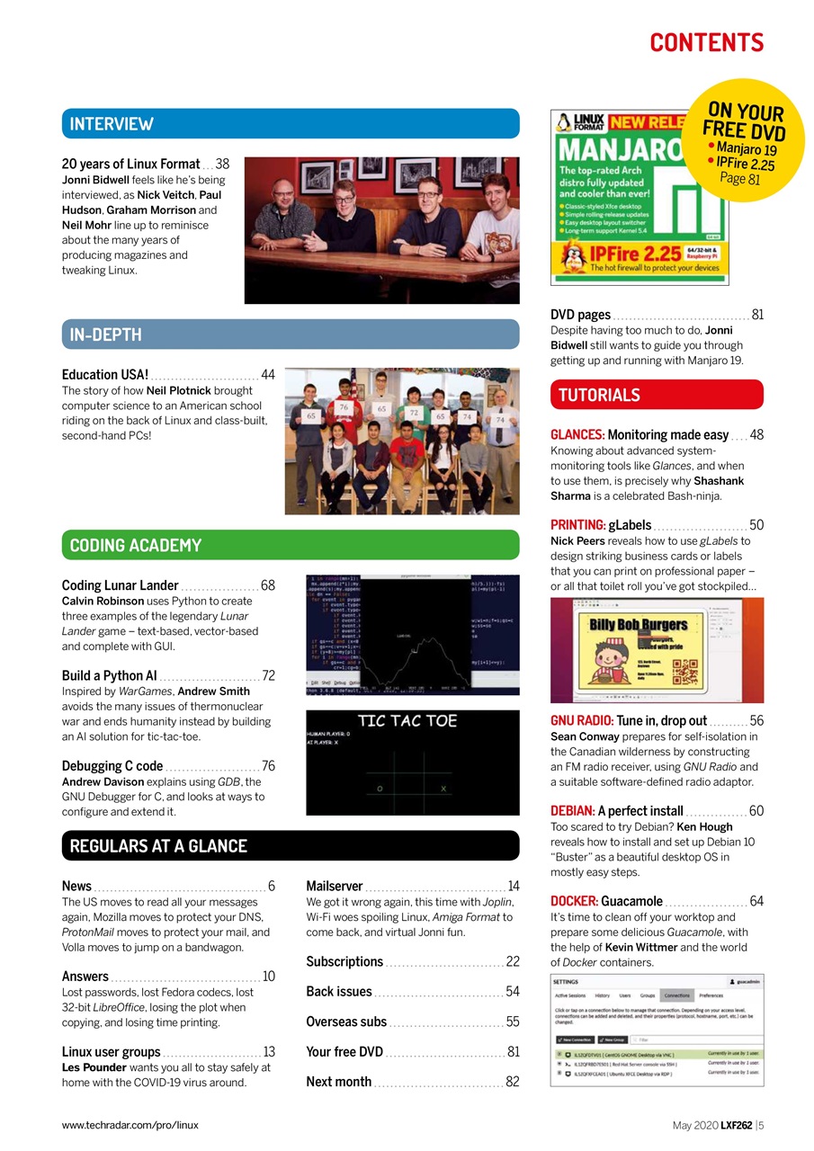 Linux Format Preview Pages