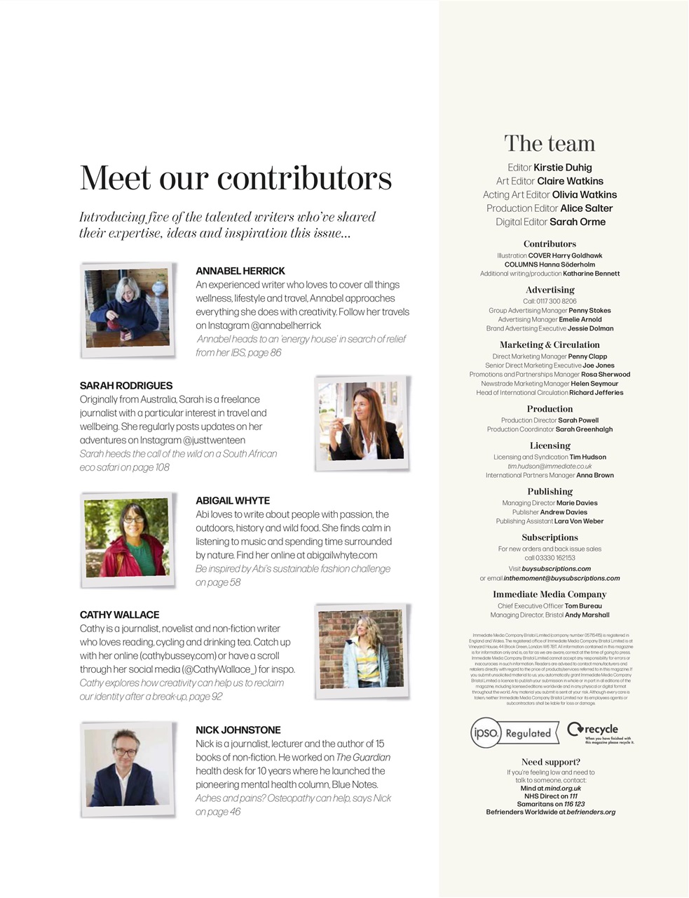 In The Moment Preview Pages