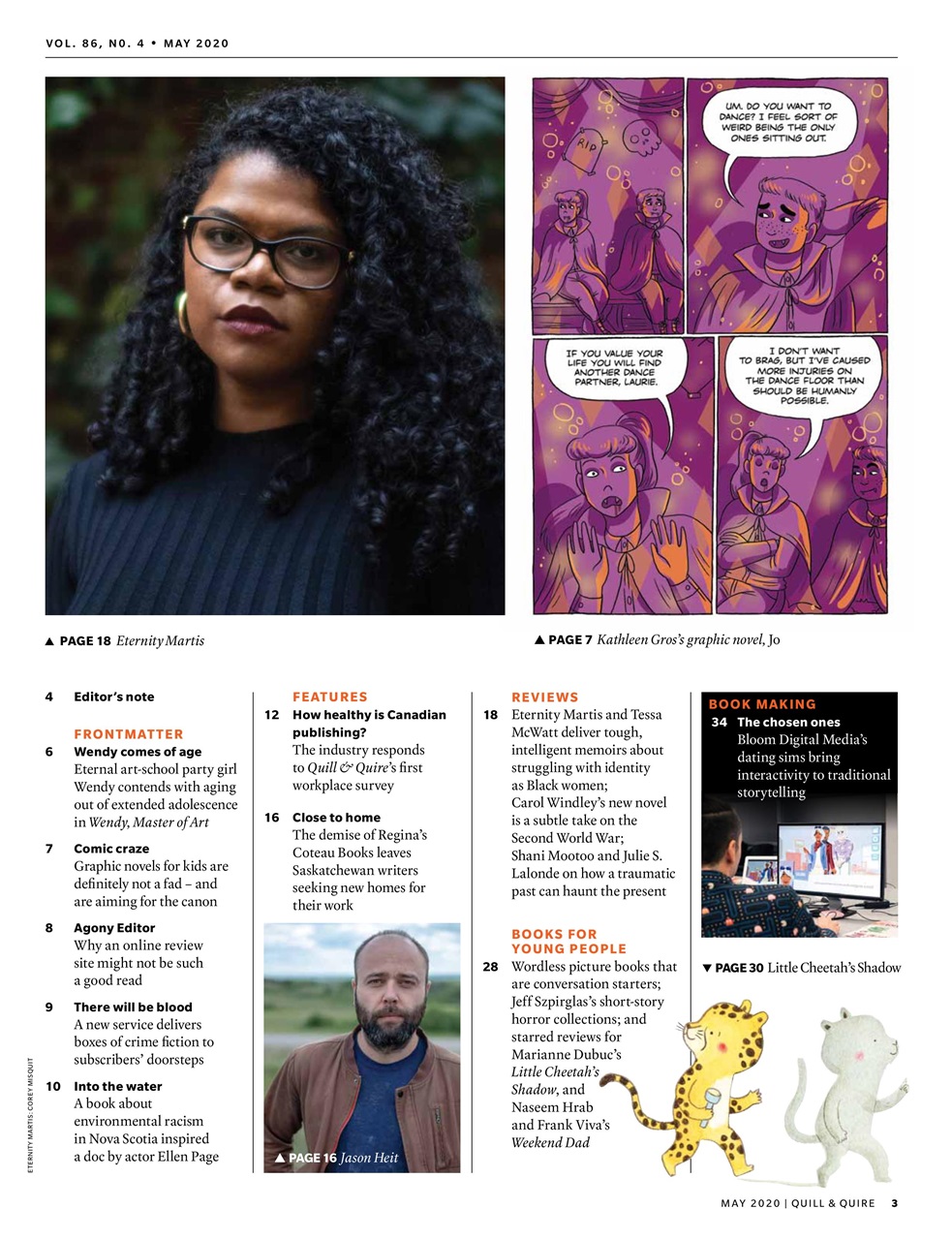 Quill & Quire Preview Pages