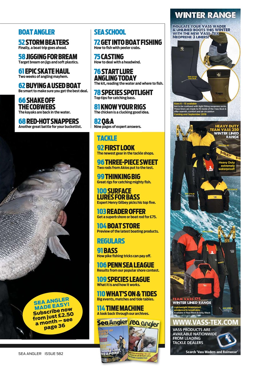 Sea Angler Preview Pages