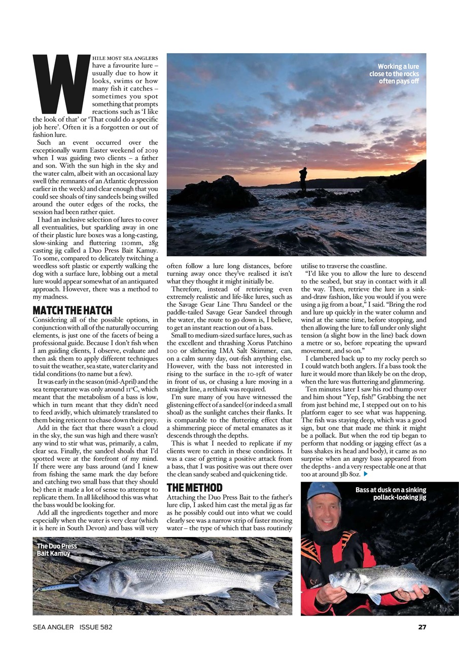 Sea Angler Preview Pages