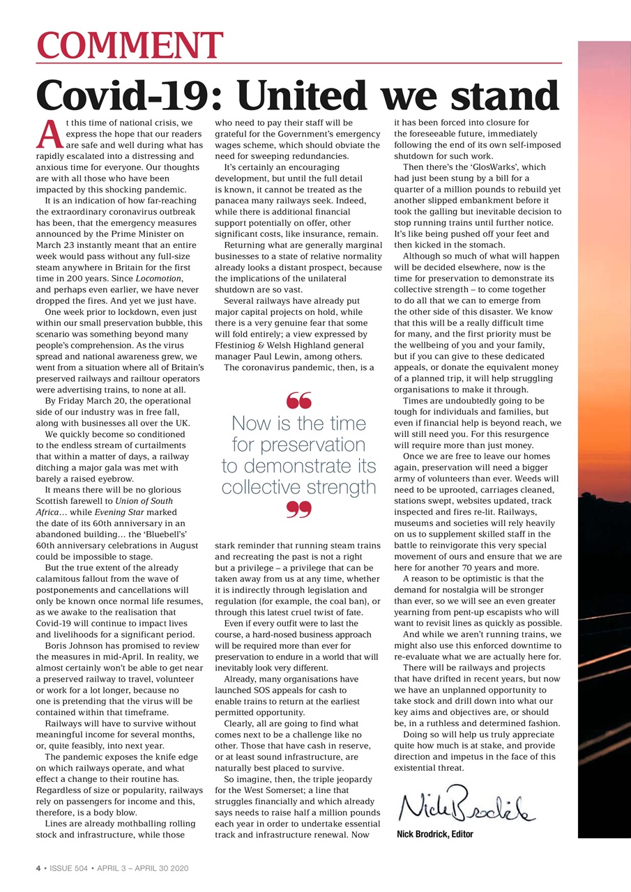 Steam Railway Preview Pages