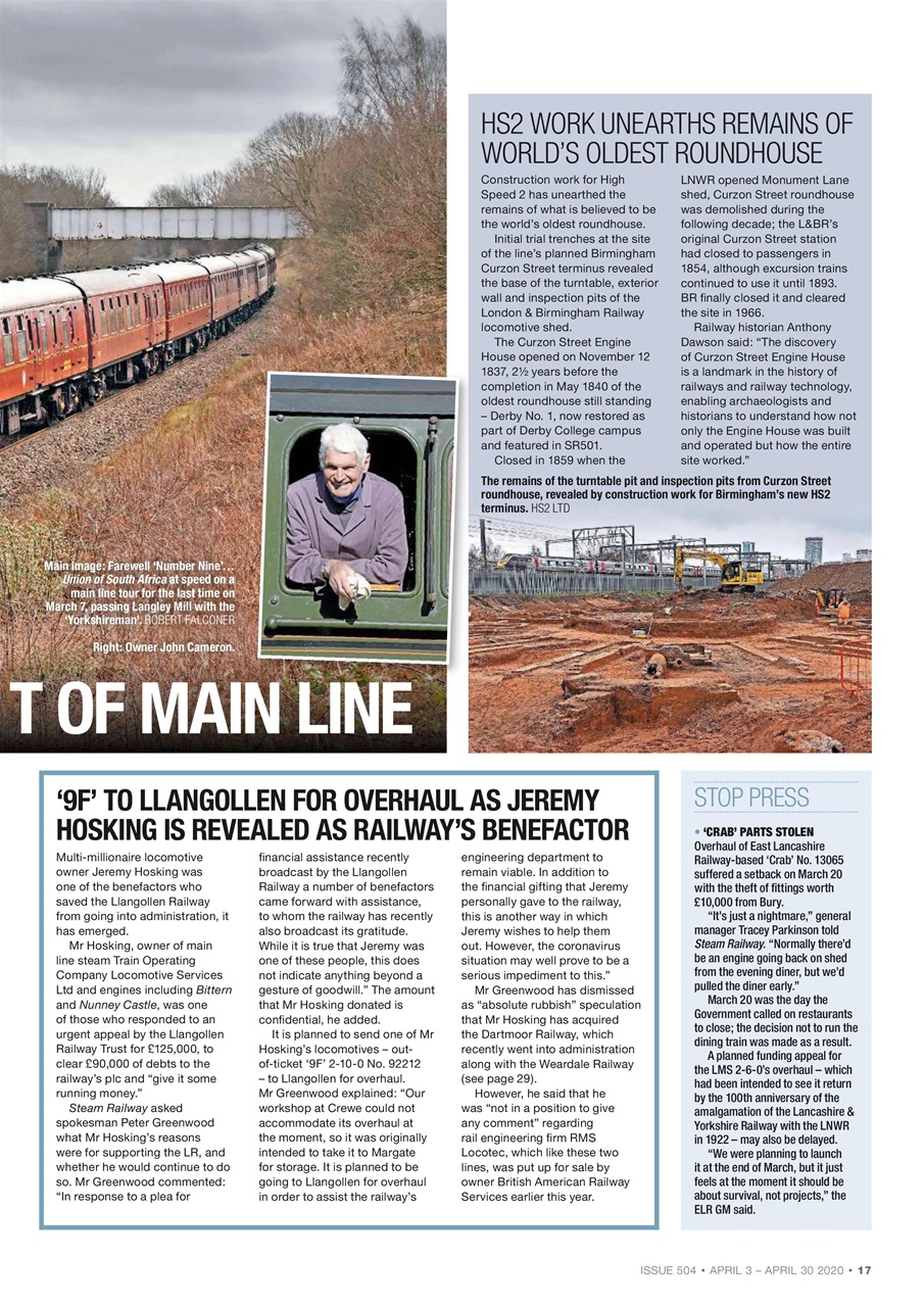 Steam Railway Preview Pages