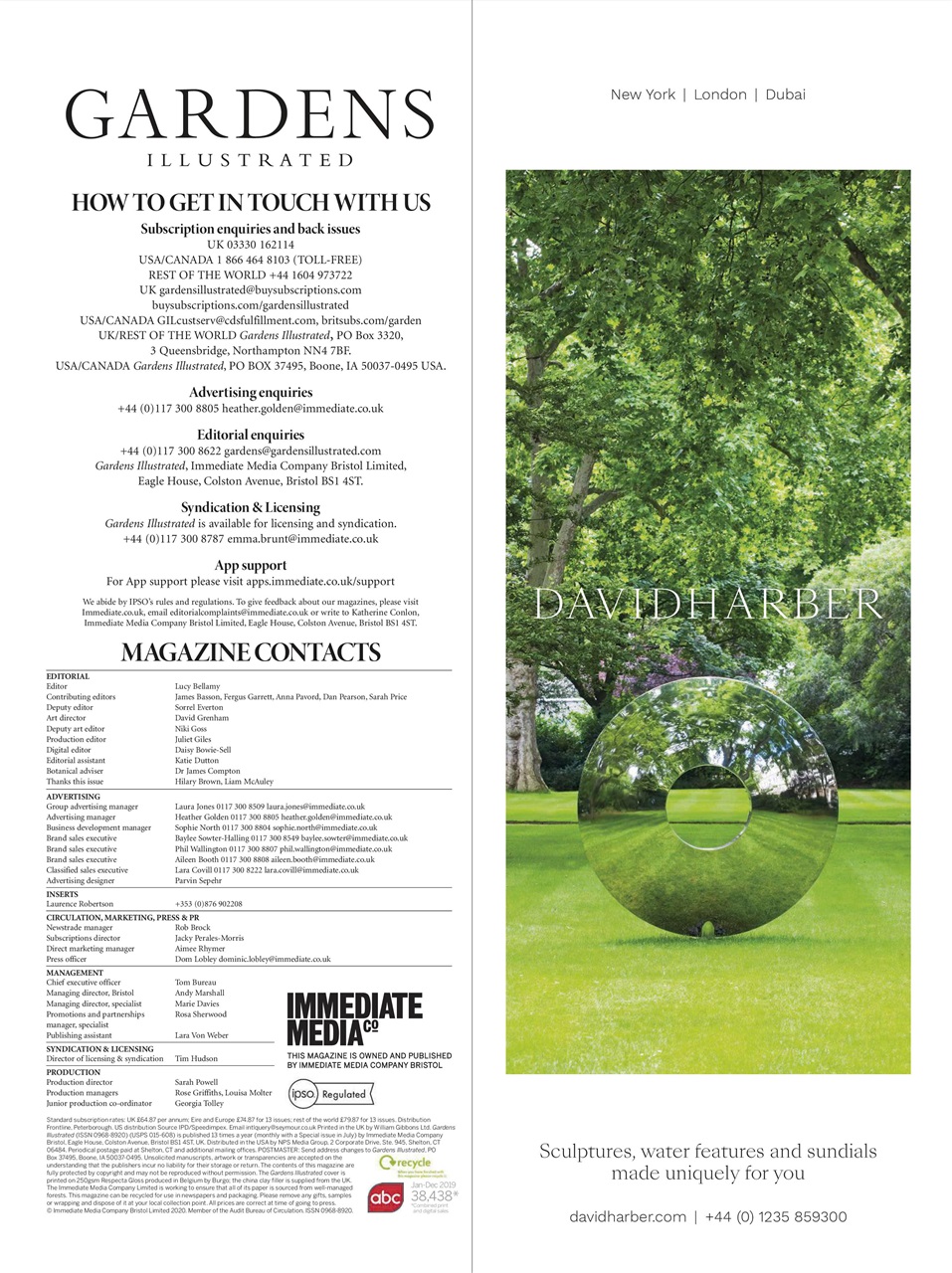 Gardens Illustrated Preview Pages