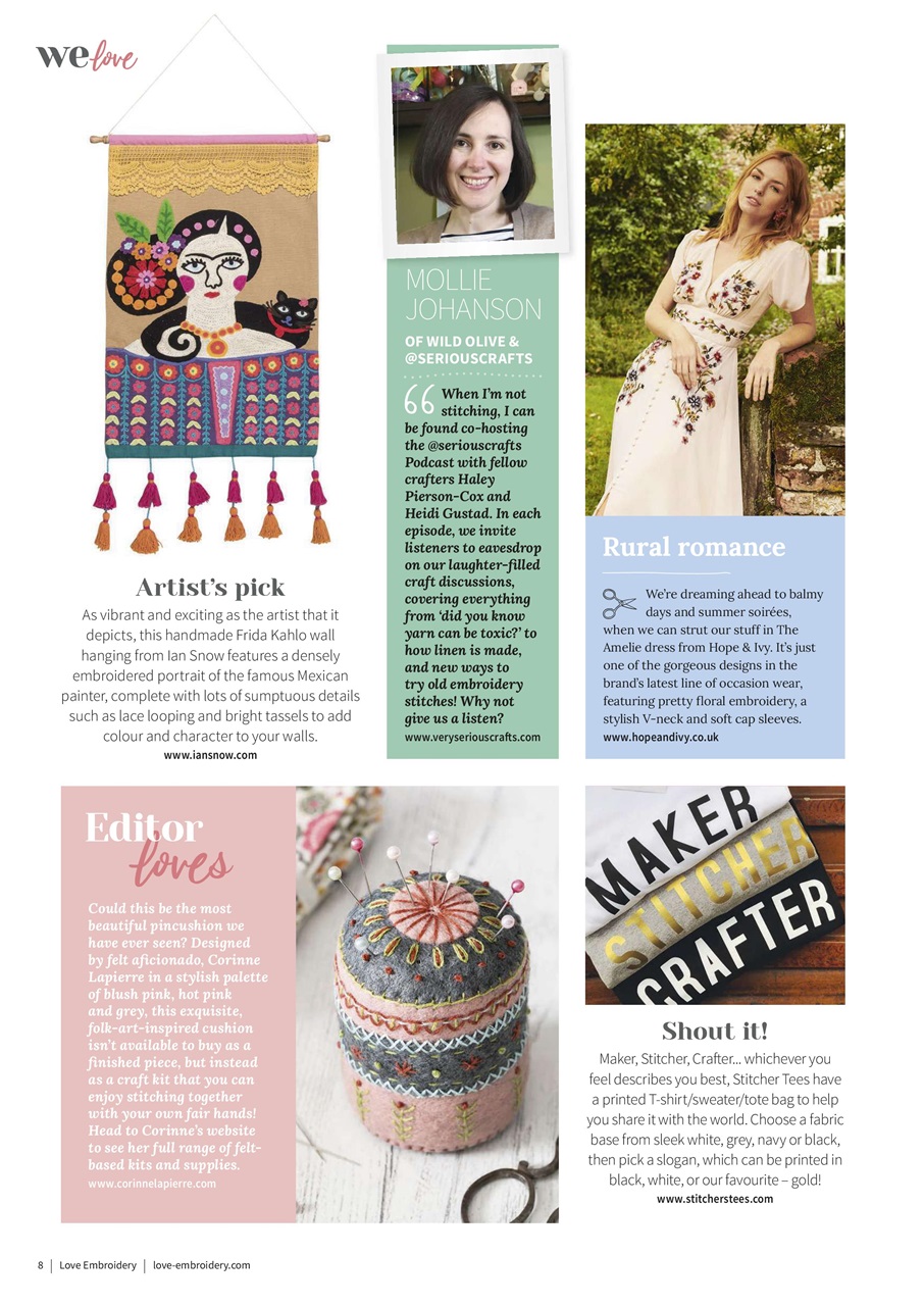 Love Embroidery Preview Pages