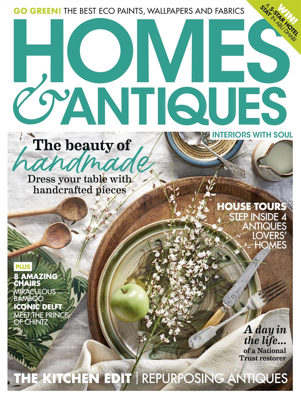 Homes & Antiques Magazine Preview Pages