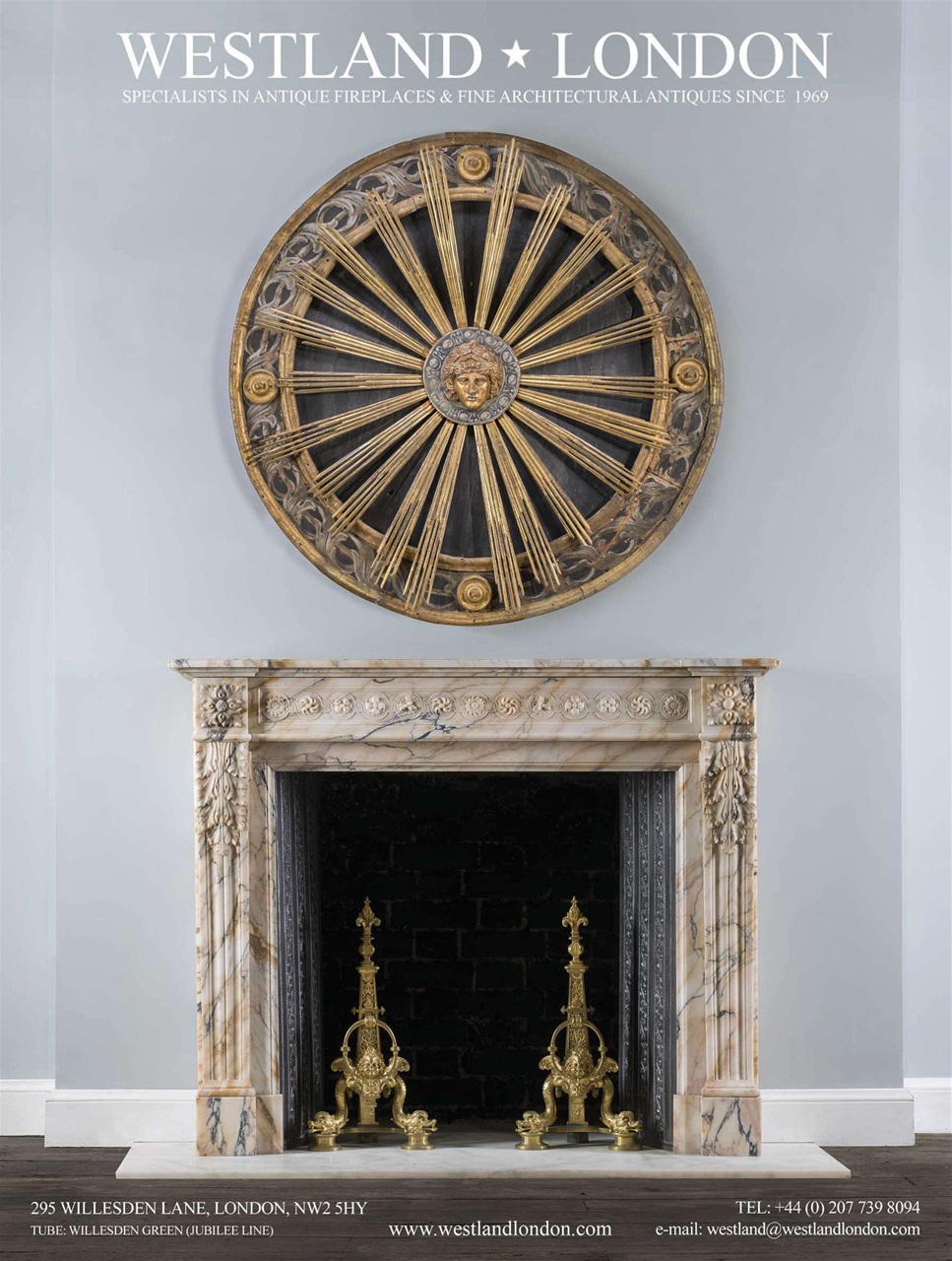 Homes & Antiques Magazine Preview Pages