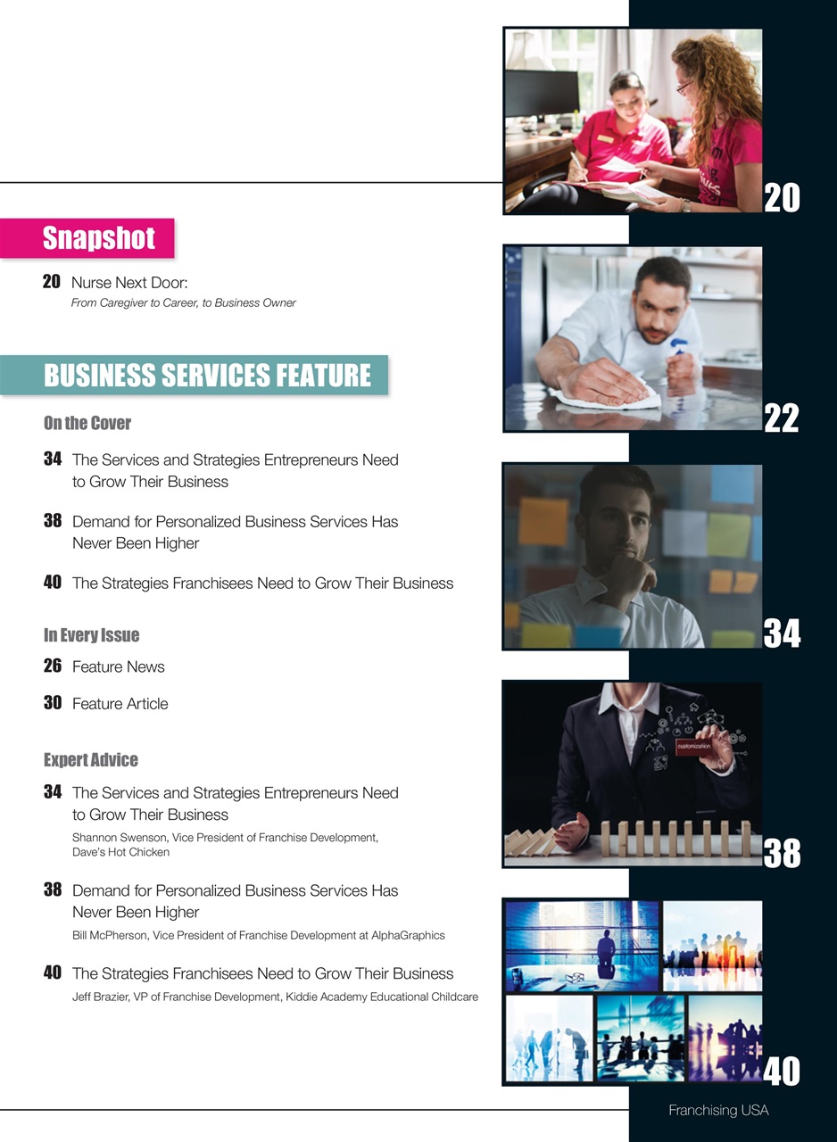 Franchising USA Preview Pages